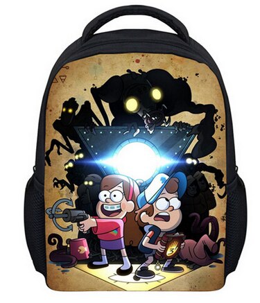 13 Inch Kids Backpack Adventure Time Children School Bags Boys Girls Daily Backpacks Students Bag Mochila Gift