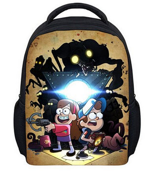 13 Inch Kids Backpack Adventure Time Children School Bags Boys Girls Daily Backpacks Students Bag Mochila Gift