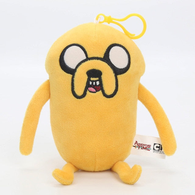 13-21cm Adventure Time Plush Keychain Toys Finn Jake Penguin Gunter Beemo BMO Soft Stuffed Animal Dolls Pendant Party Supplies