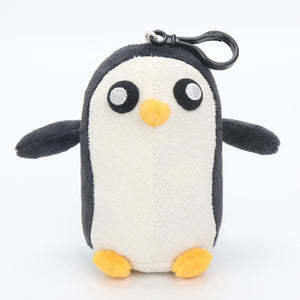 13-21cm Adventure Time Plush Keychain Toys Finn Jake Penguin Gunter Beemo BMO Soft Stuffed Animal Dolls Pendant Party Supplies