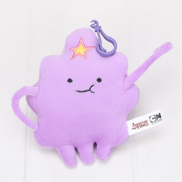 13-21cm Adventure Time Plush Keychain Toys Finn Jake Penguin Gunter Beemo BMO Soft Stuffed Animal Dolls Pendant Party Supplies
