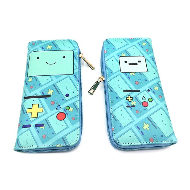 lovely unicorn Adventure Time yellow dog woman long case wallet Zipper Bag Long Clutch Card Holder Purse Carteira Feminina