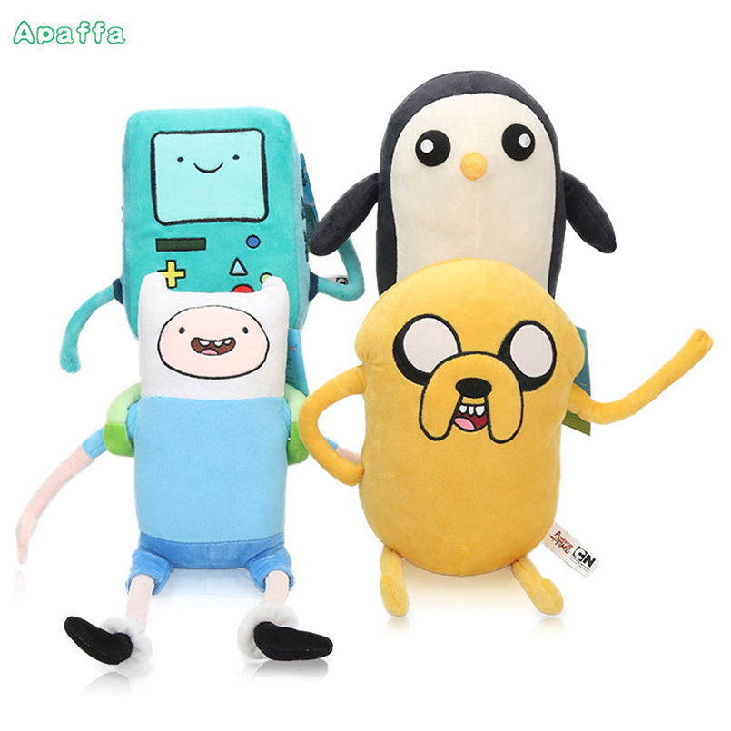 20cm Adventure Time Cartoon Animie Plush Toy Jake Penguin Gunter Finn Beemo BMO Soft Stuffed Animal Dolls Party Supplies Gifts