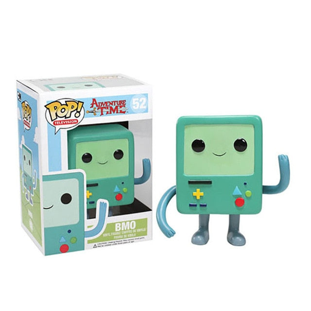 FUNKO POP Adventure time-BMO & JAKE PVC Action Figure Collectible Model Toys for Kids gift