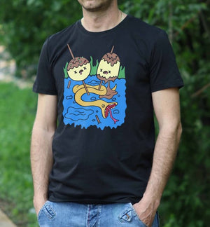 Princess Bubblegum Rock shirt Adventure Time tshirt Gift Tshirt Finn and Jake Tshirt mens T-shirt Marceline t shirt gift for men