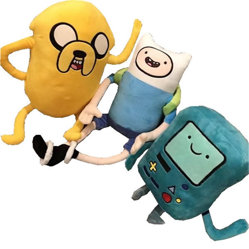 big size Adventure Time Plush Toys Finn Jake BMO Soft Stuffed Animal Dolls  Party Supplies girl boy birthday gifts free shipping