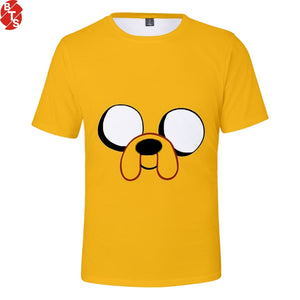 Adventure Time 3D Printed T-shirts Women/Men Fashion Summer Short Sleeve Tshirts 2019 Hot Sale Casual Streetwear Tee Shirts