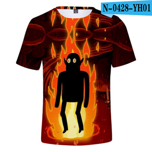 Adventure Time 3D Printed T-shirts Women/Men Fashion Summer Short Sleeve Tshirts 2019 Hot Sale Casual Streetwear Tee Shirts